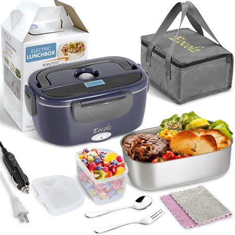 eocolz electric lunch box|Eocolz Electric Lunch Box Food Heater Warmer, 2 in .